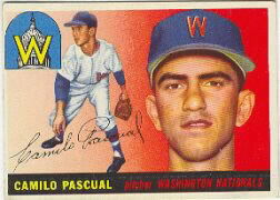 1955 Topps      084      Camilo Pascual RC